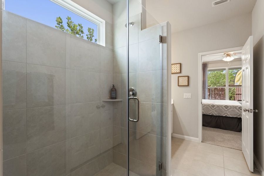Furnished interior view inside a new home in Messinger Village, Austin (Image 17).