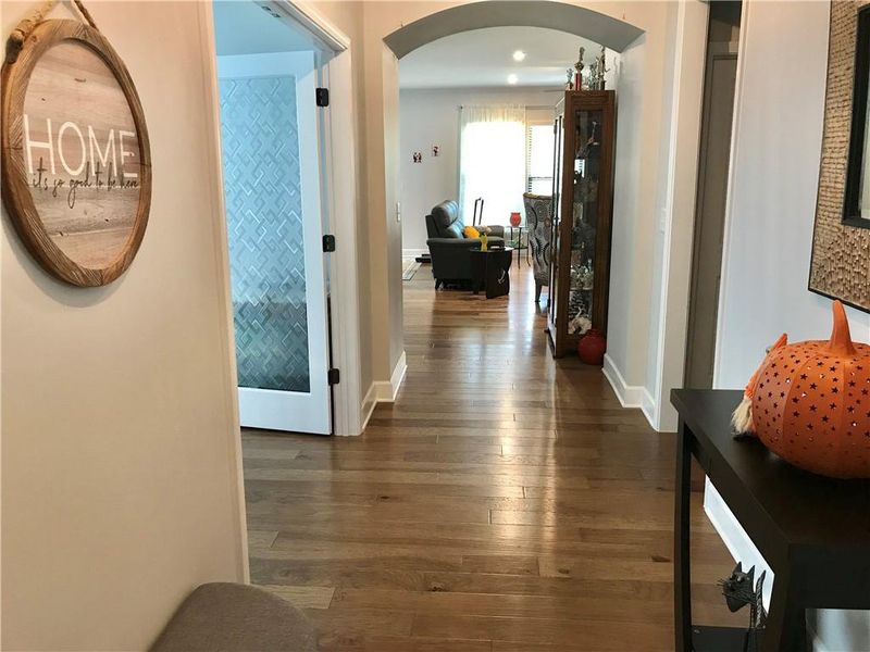 Furnished interior view inside a new home in , Hoschton (Image 4).