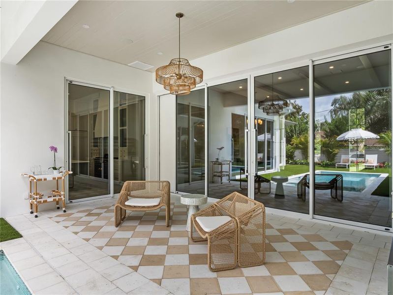 Exterior details and patio area of a home in , Winter Park (Image 27).
