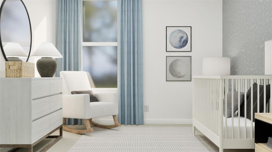 Furnished interior view inside a new home in Thunder Rock, Marble Falls (Image 4).