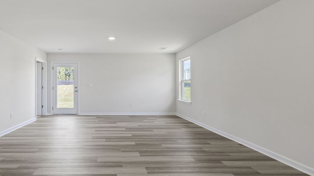 Spacious, unfurnished interior of a new home in Village Grove, Greenville (Image 22).