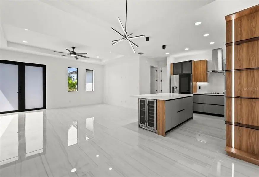 Furnished interior view inside a new home in , Cape Coral (Image 14). Furnished interior view inside a new home in , Cape Coral (Image 14).