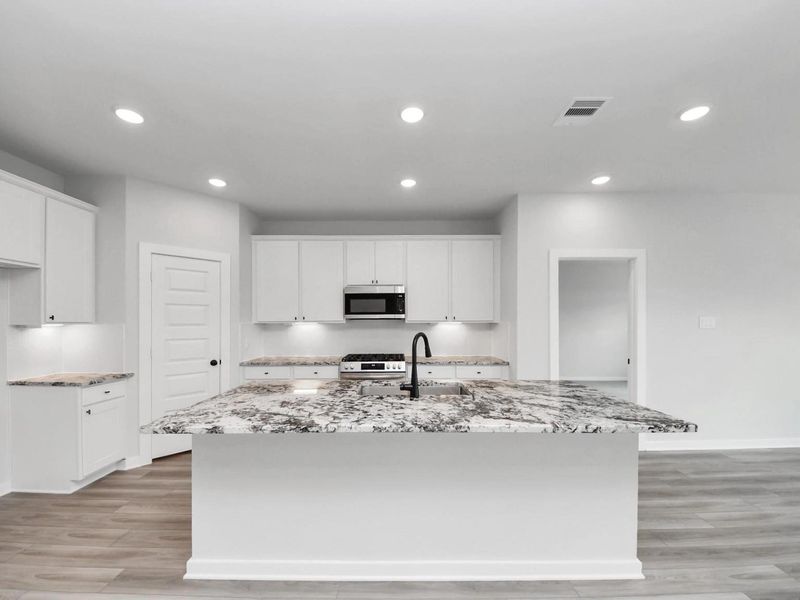 Furnished interior view inside a new home in River Ranch Meadows, Dayton (Image 7).