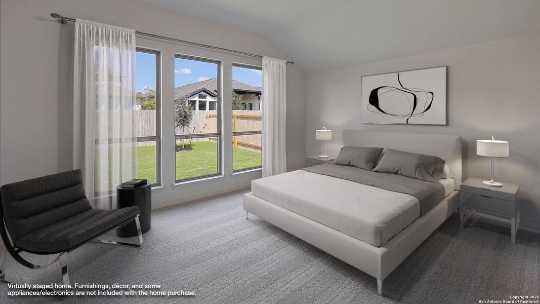 Furnished interior view inside a new home in Kallison Ranch 50', San Antonio (Image 15).