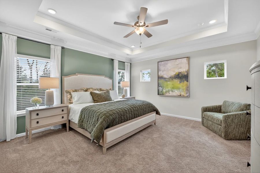 Furnished interior view inside a new home in Laurelwood Park, Gallatin (Image 5).