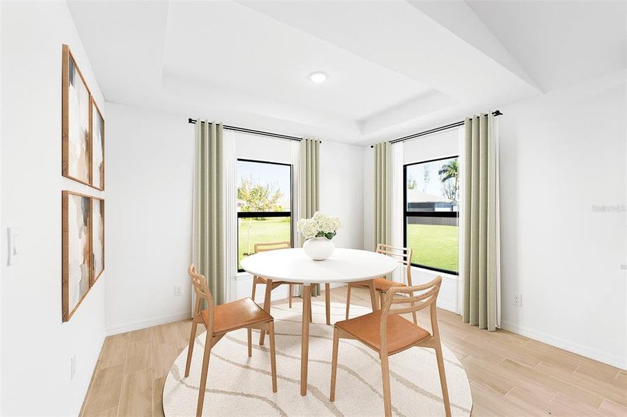 Furnished interior view inside a new home in , Port Charlotte (Image 10).