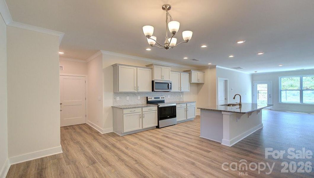 Photos are representative - model home