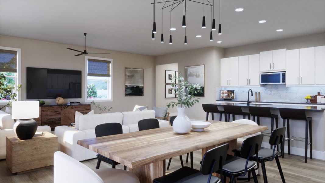 Dining Room | Serenity | Trinity Gardens | New Homes in DeLand, FL by Landsea Homes