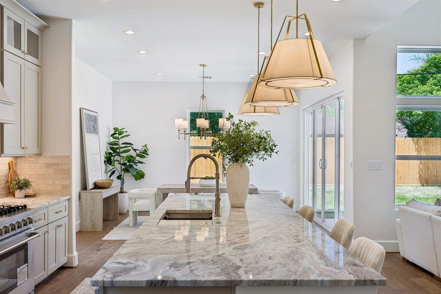Furnished interior view inside a new home in , Houston (Image 14).