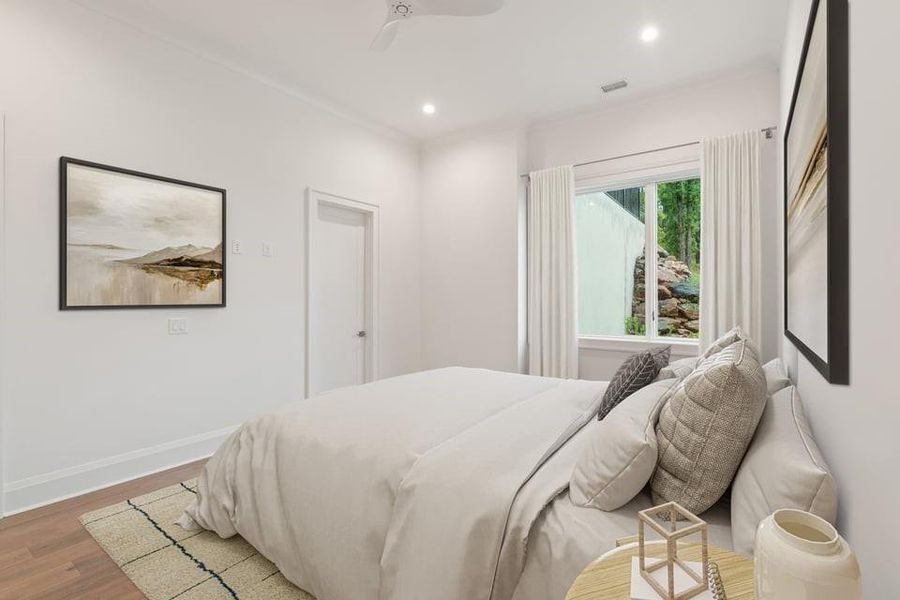 Furnished interior view inside a new home in , Chattahoochee Hills (Image 13).