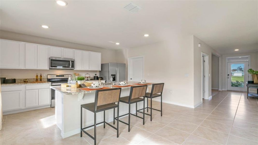 Furnished interior view inside a new home in Buena Lago, St. Cloud (Image 16).