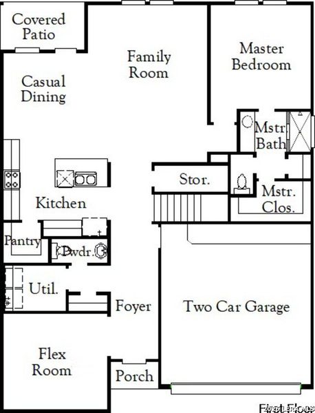 2D floor plan layout of this home in Summerlin, San Antonio, TX (Image 3). 2D floor plan layout of this home in Summerlin, San Antonio, TX (Image 3).