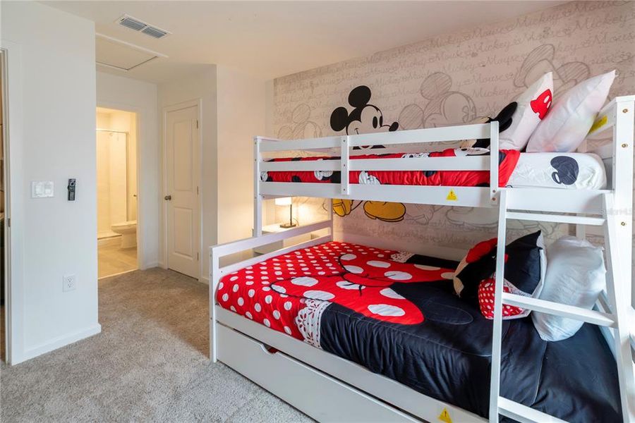 Furnished interior view inside a new home in , Kissimmee (Image 26).