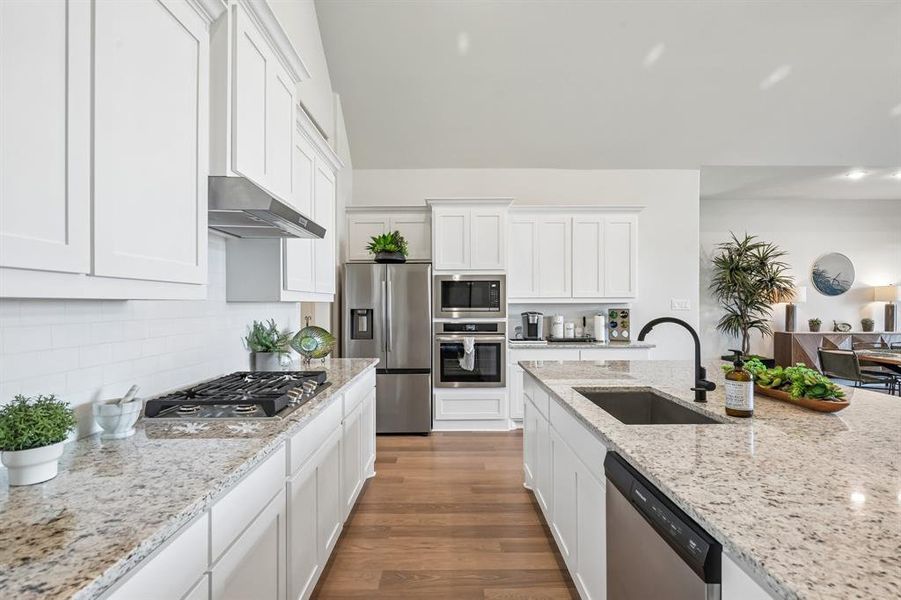 Furnished interior view inside a new home in Ridge Crossing, Waxahachie (Image 35).