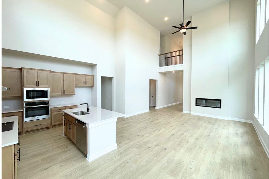 Furnished interior view inside a new home in Whisper Valley, Manor (Image 7).