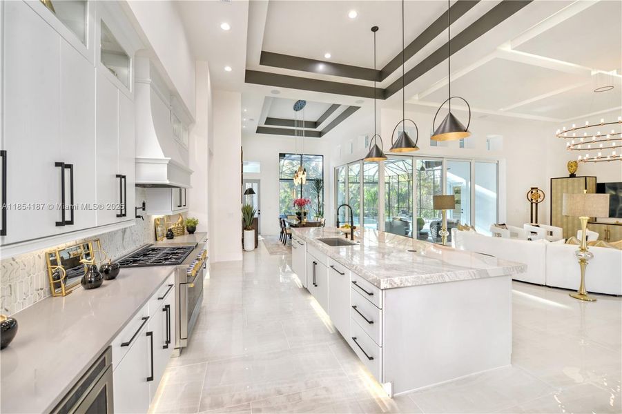Furnished interior view inside a new home in The Estates at Brown's Landing, Port Orange (Image 7).