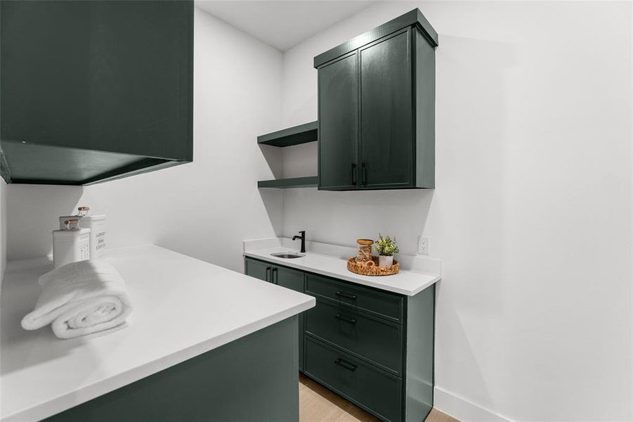 Furnished interior view inside a new home in , Dallas (Image 7). Furnished interior view inside a new home in , Dallas (Image 7).