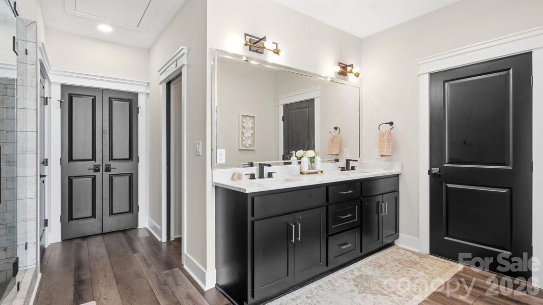 Primary Suite Two Sink Vanity