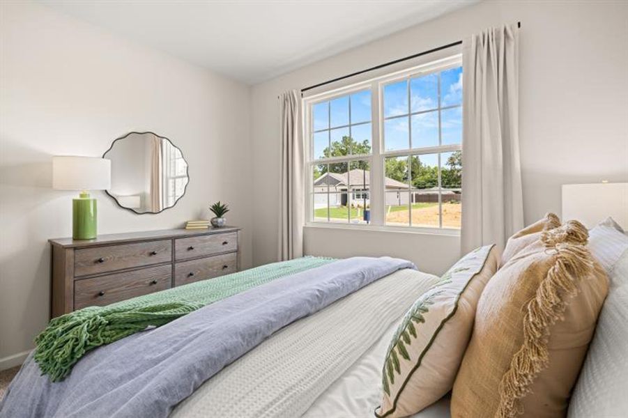 Furnished interior view inside a new home in Northberry, Rome (Image 28).