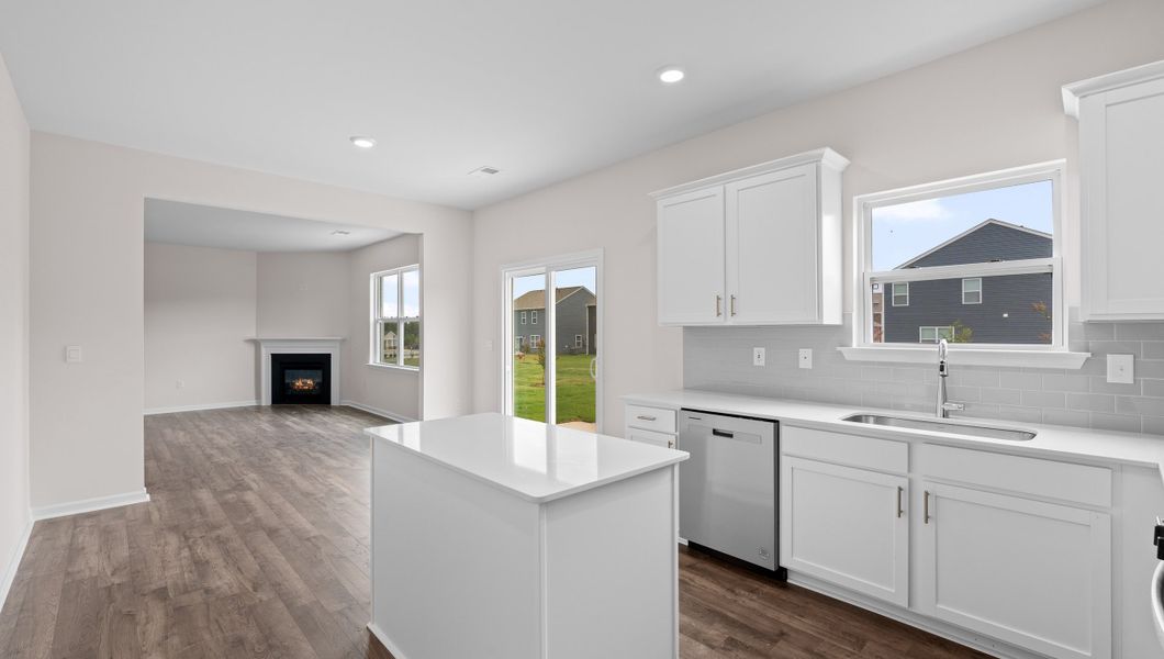 Representative furnished interior of a home built from the BILTMORE by D.R. Horton in Baxter Village, Boiling Springs (Image 7).