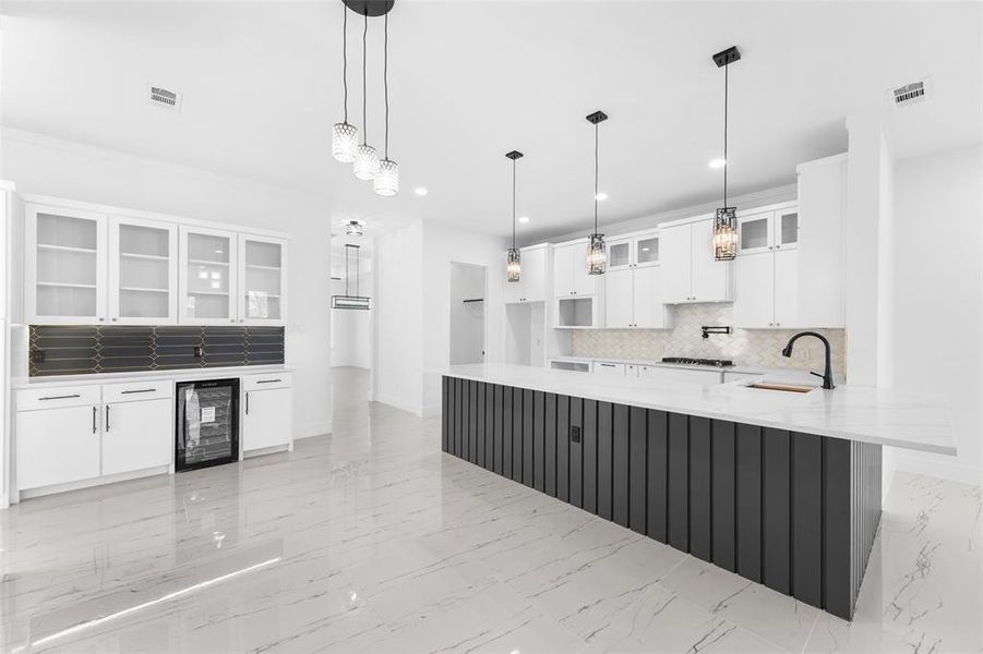 Furnished interior view inside a new home in , Dallas (Image 16).