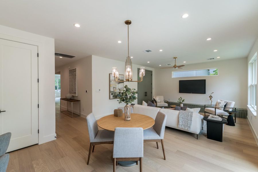 Furnished interior view inside a new home in , Austin (Image 6).