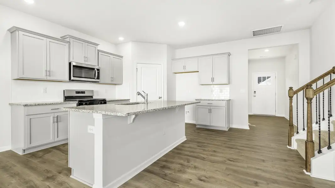 Furnished interior view inside a new home in Cambridge Park, Mebane (Image 4).