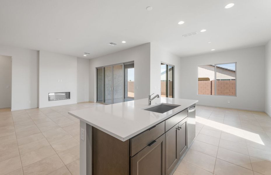 Furnished interior view inside a new home in Artisan at Asante, Surprise (Image 19).