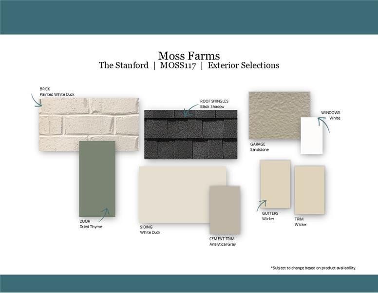 Sample of building materials used in homes in Moss Farm, White House (Image 40).