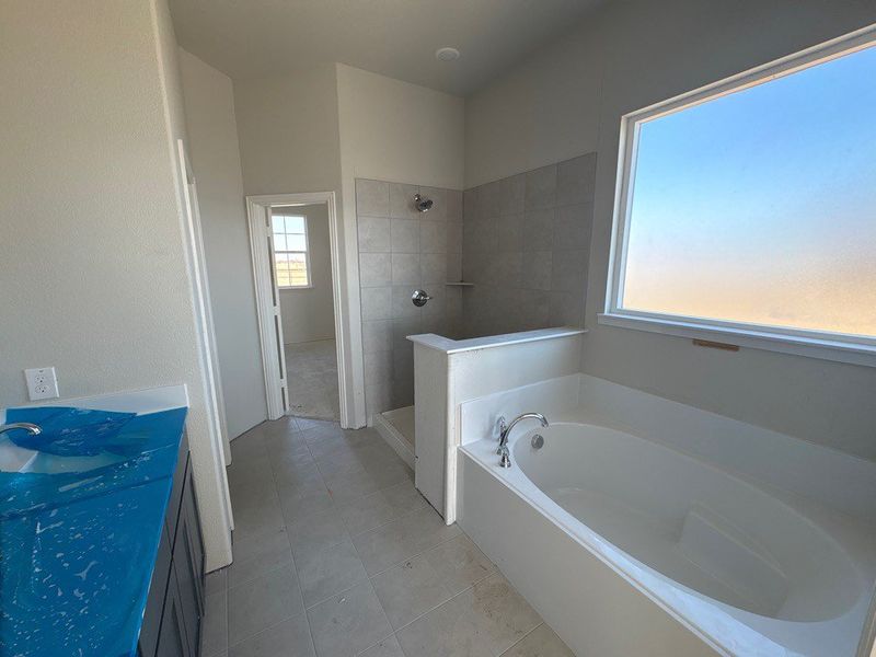In-progress construction of a new home in Clear Sky Addition, Valley View, TX (Image 6). In-progress construction of a new home in Clear Sky Addition, Valley View, TX (Image 6).