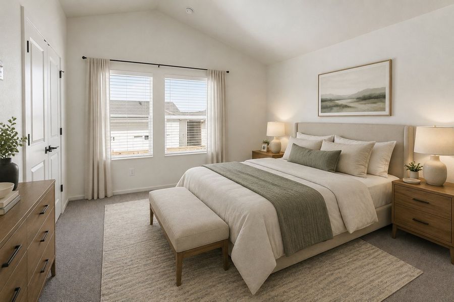 Furnished interior view inside a new home in Bloom, Fort Collins (Image 10).