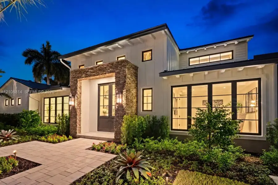 Front exterior of a new home in , Boca Raton, FL, highlighting curb appeal (Image 2). Front exterior of a new home in , Boca Raton, FL, highlighting curb appeal (Image 2).