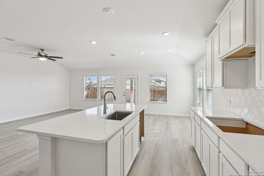 Furnished interior view inside a new home in Legendary Trails - Classic Series, Cibolo (Image 9). Furnished interior view inside a new home in Legendary Trails - Classic Series, Cibolo (Image 9).