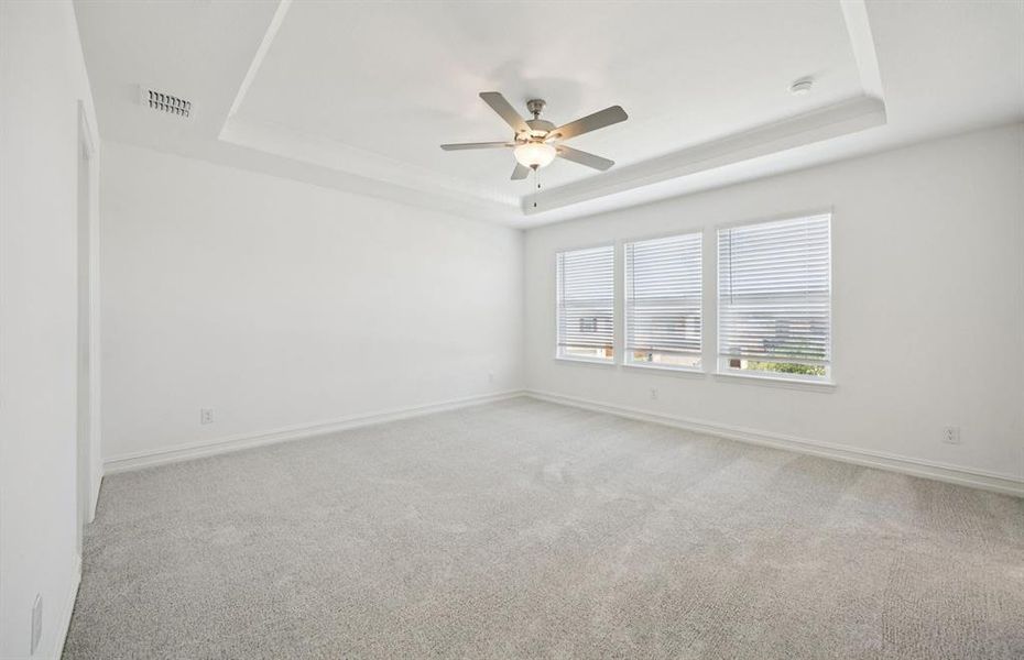 Owner's suite with large windows Owner's suite with large windows