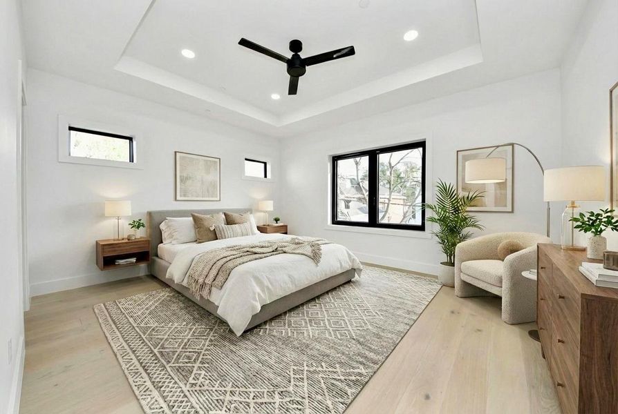 Spacious layouts in all secondary bedrooms allow for king-sized beds, ensuring every guest or family member enjoys both comfort and functionality.