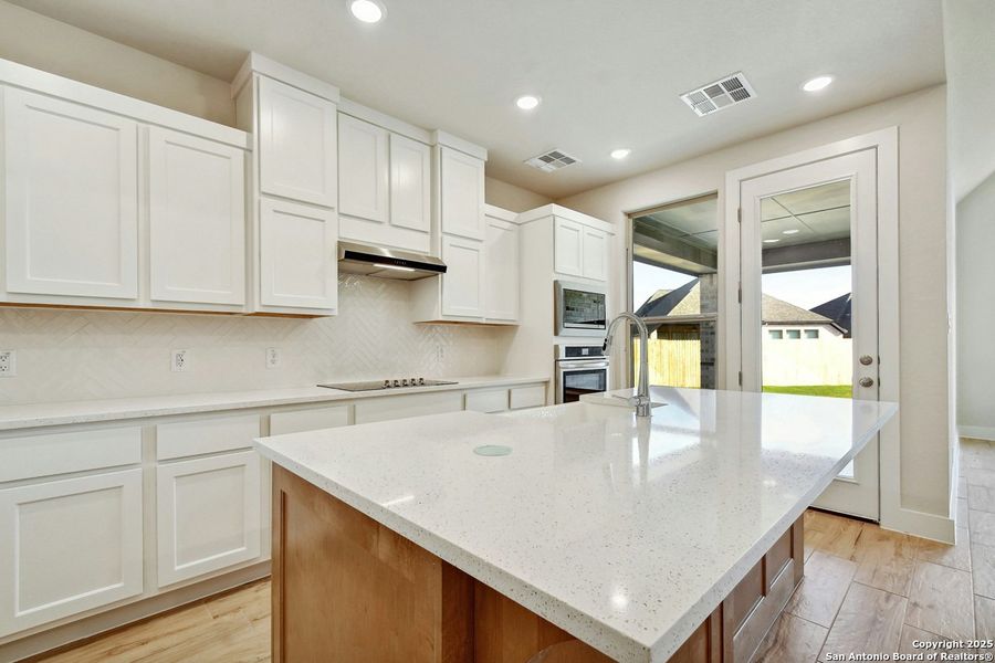 Furnished interior view inside a new home in Alsatian Oaks: 50ft. lots, Castroville (Image 8). Furnished interior view inside a new home in Alsatian Oaks: 50ft. lots, Castroville (Image 8).