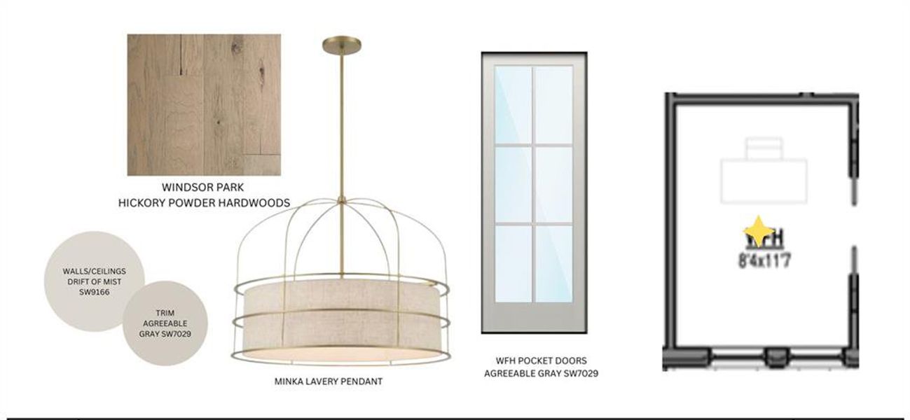 Sample of building materials used in homes in Aster, Milton (Image 9). Sample of building materials used in homes in Aster, Milton (Image 9).