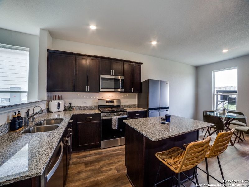Furnished interior view inside a new home in Corley Farms, Boerne (Image 7). Furnished interior view inside a new home in Corley Farms, Boerne (Image 7).