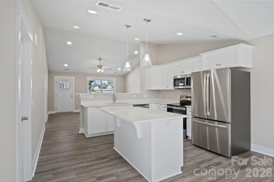 Furnished interior view inside a new home in , China Grove (Image 4).