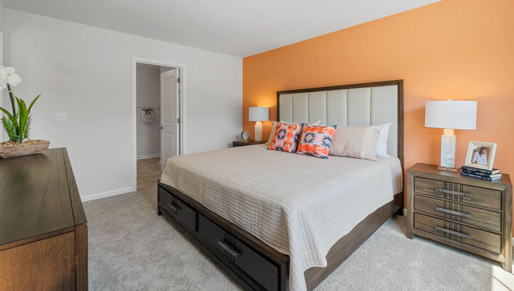 Furnished interior view inside a new home in Tanglewood Townes, Greenville (Image 22).