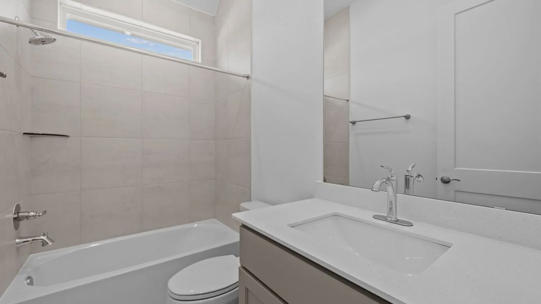 Furnished interior view inside a new home in Newhaven, Manor (Image 5).