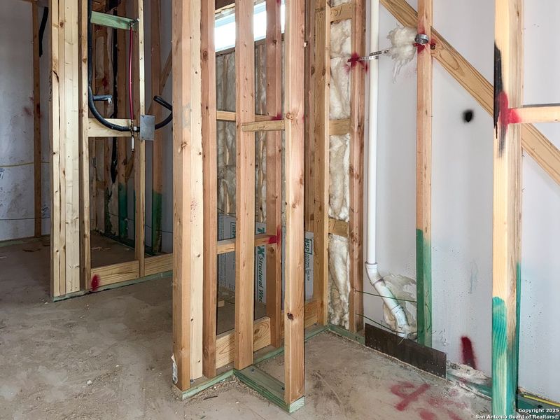 In-progress construction of a new home in Cordova Trails, Seguin, TX (Image 14).