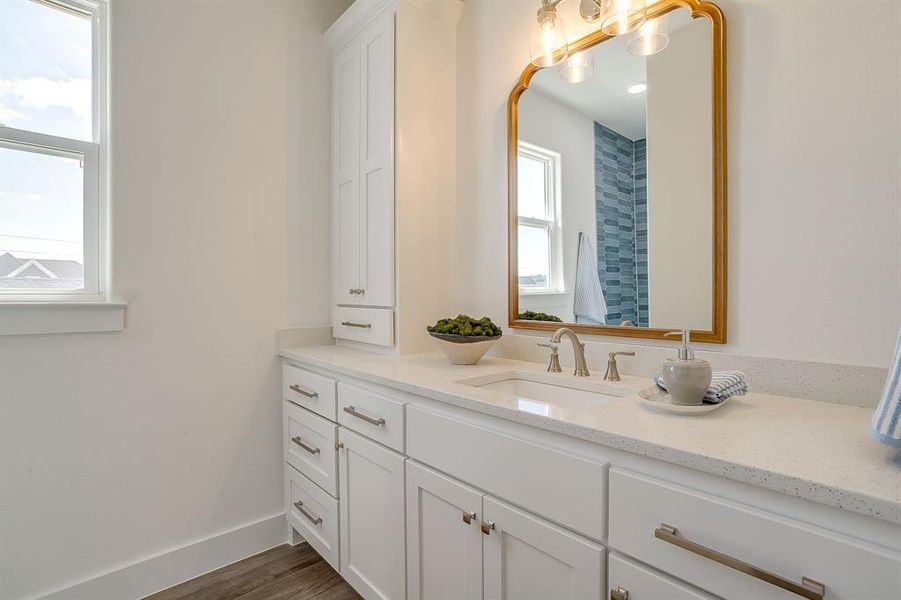 Furnished interior view inside a new home in , Granbury (Image 28).