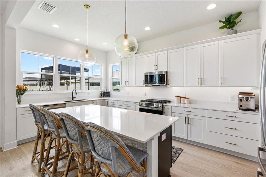 Furnished interior view inside a new home in , Okahumpka (Image 20).