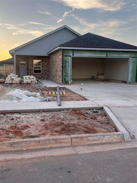 In-progress construction of a new home in , Abilene, TX (Image 8).