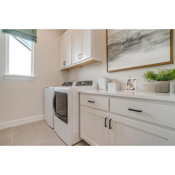 The El Paso II Floorplan - Laundry Room