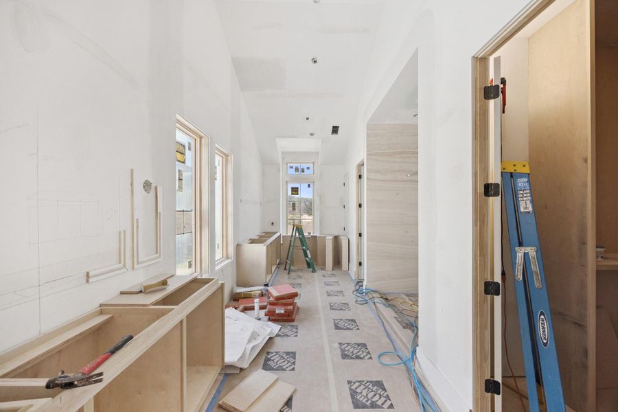 Furnished interior view inside a new home in , Houston (Image 9).