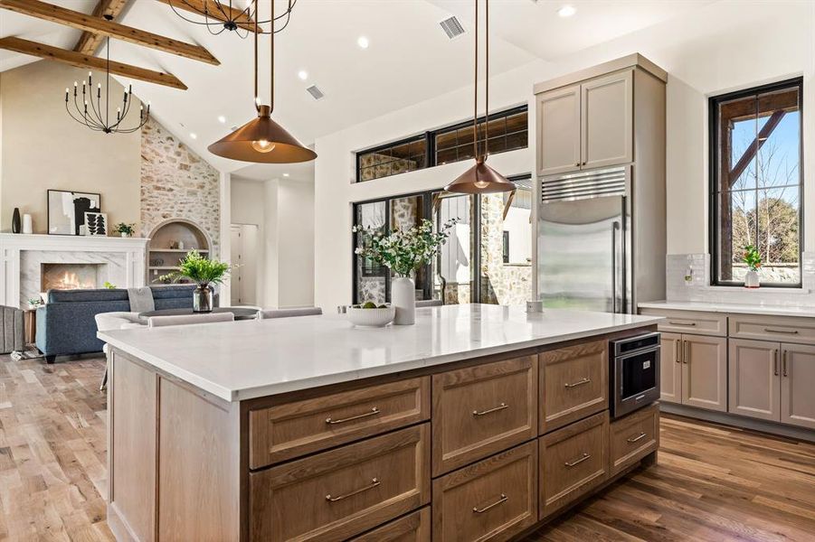 Furnished interior view inside a new home in , Weatherford (Image 12).