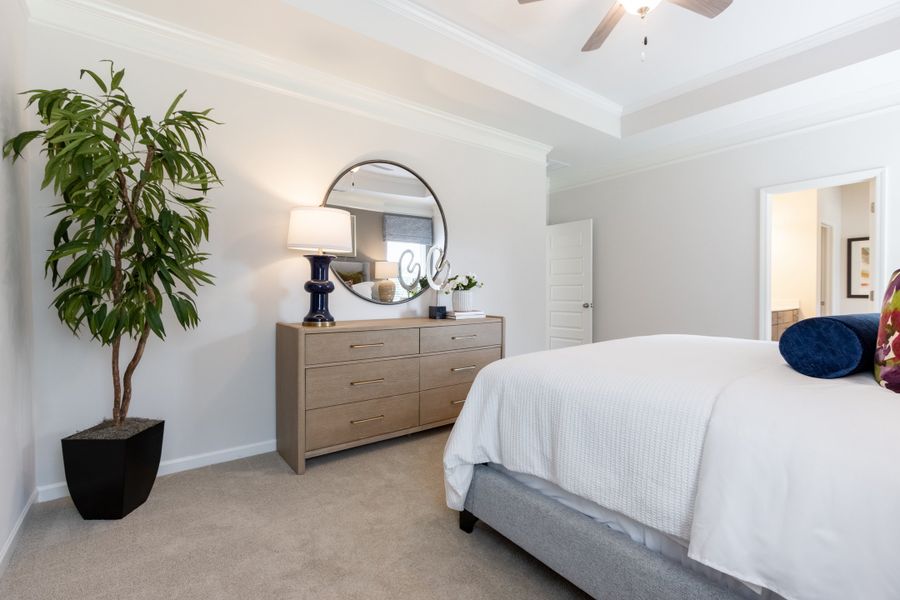 Furnished interior view inside a new home in Trellis Park, Hampton (Image 10).