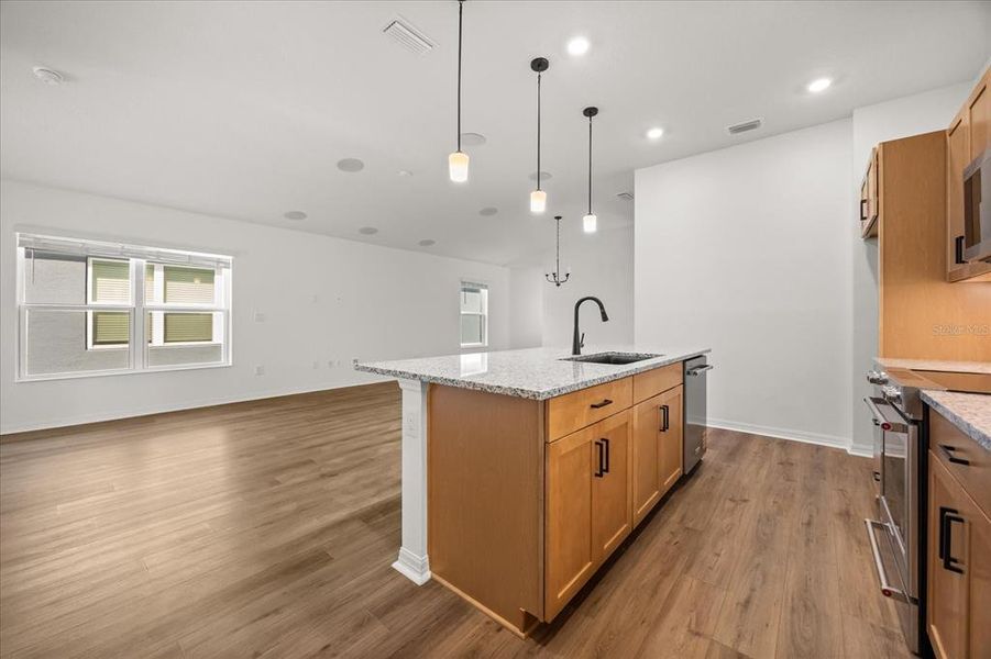 Furnished interior view inside a new home in Hickory Ranch, Auburndale (Image 6).